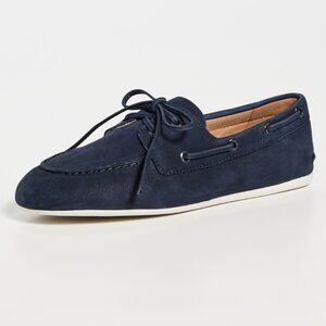 Sperry Slim Boat Shoes Navy Leather
